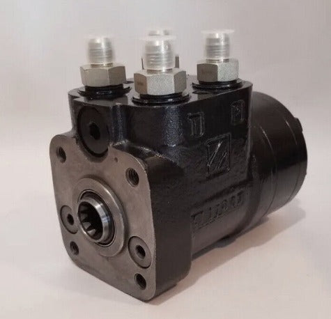 Open Center Load Reactive Orbital 9.76CI-160ML Hydraulic w/ JIC fittings. Return to center.